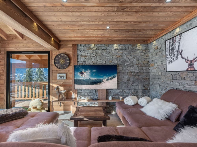 Chalet La Sapinette, Châtel, Salon, Vacances au ski