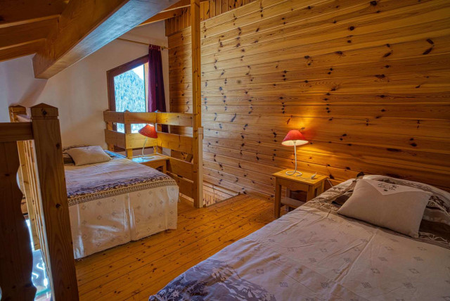 chalet La Savoyarde, Bedroom, Châtel Ski area