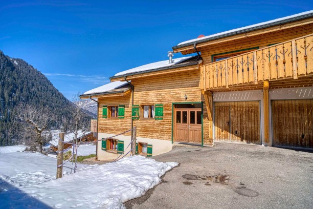 chalet la Savoyarde extérieur Châtel domaine skiable