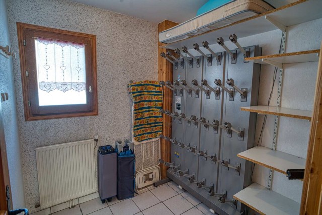 chalet la Savoyarde séche chaussure Châtel  hiver