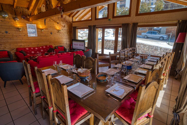 chalet la Savoyarde, Salle à manger, Châtel Domaine skiable 74