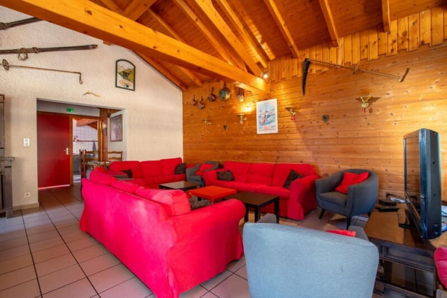 Chalet la Savoyarde, Living room, Chatel Ski rental