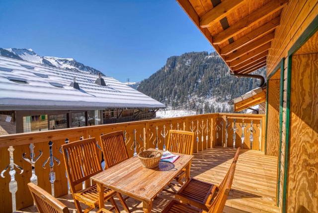 chalet La Savoyarde, Terrace, Châtel Snow 74