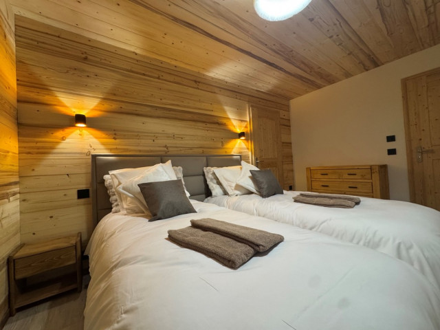 Chalet Laurentine in Châtel, cosy double room