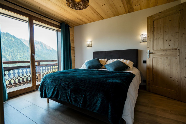 Chalet Laurentine, chambre double, Châtel Vallée d'Abondance