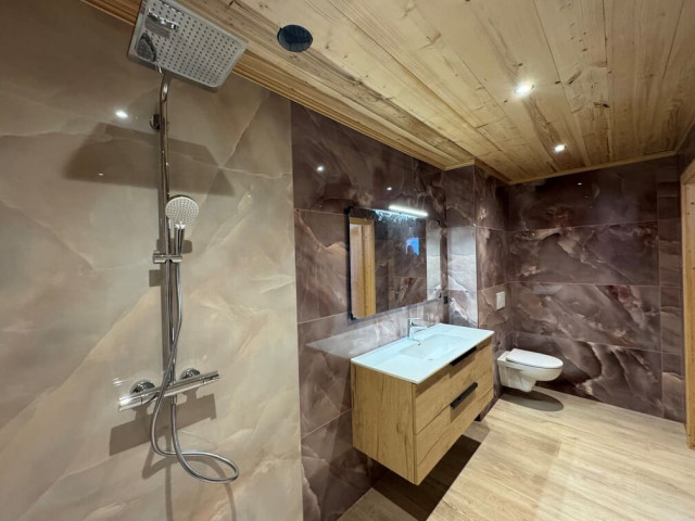 Chalet Laurentine, Chatel, Shower room, Modern chalet