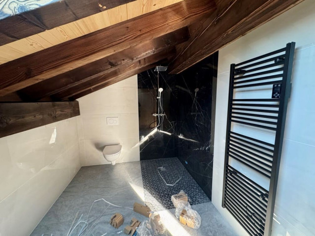 Chalet Laurentine, Chatel, Shower room, Peace in the mountains