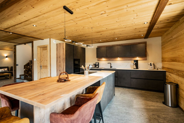 Chalet Laurentine, cuisine équipée, Châtel montagne vacances ski
