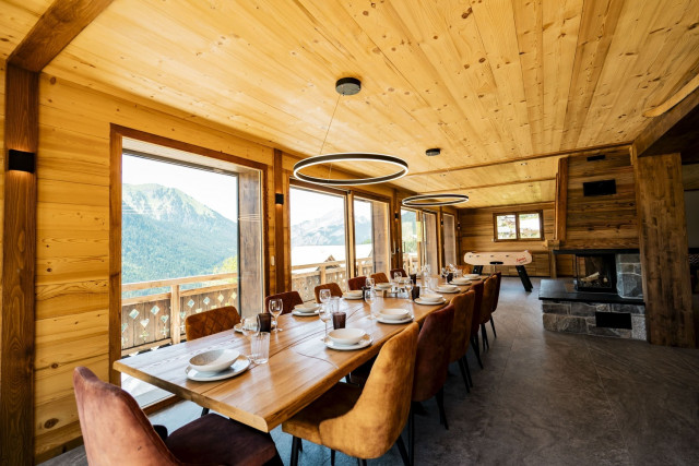 Chalet Laurentine, salle à manger, Châtel Haute-Savoie