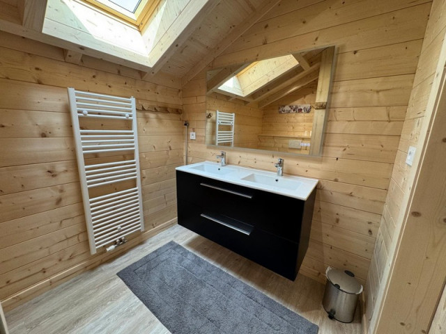 Chalet le Bancky, Shower room with WC, Châtel Ski resort