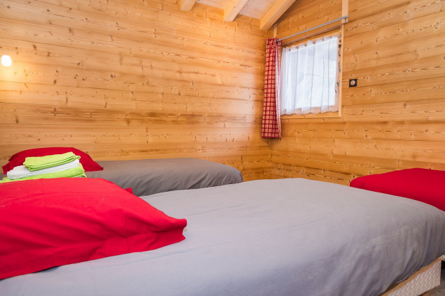 Chalet Le Bois Brulé, chambre enfant, Châtel ski hiver vacance