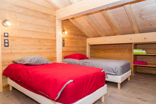 Chalet Le Bois Brulé, Châtel, chambre pour deux personnes