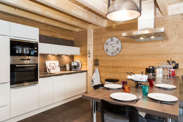 Chalet Le Bois Brulé, cuisine équipée, Châtel Les Portes du Soleil
