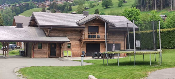 Chalet Le Bois Brulé, Châtel, view from the chalet