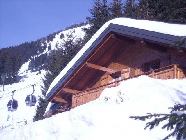 Chalet Le Cerf Chambre Extérieur Châtel Montagne 2