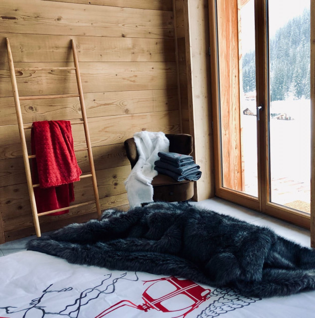 Chalet le Mille Cent, 12 personnes, chambre double, Châtel Portes du Soleil