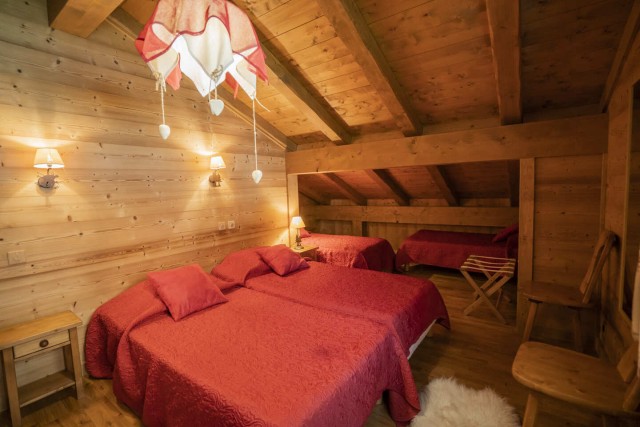 Chalet Le Noisetier Chambre sous les toits Châtel Portes du Soleil