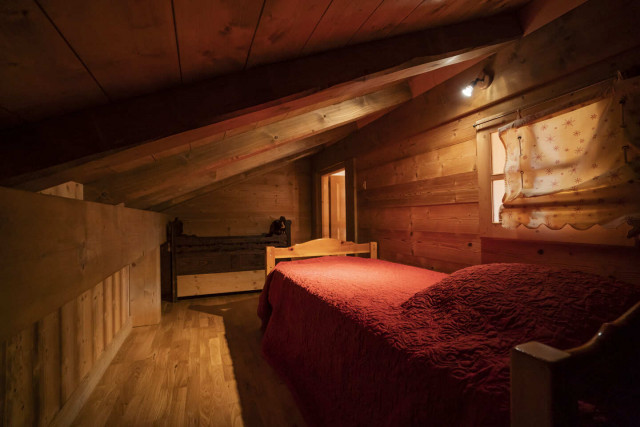 Chalet Le Noisetier, coin nuit, Châtel Haute-Savoie
