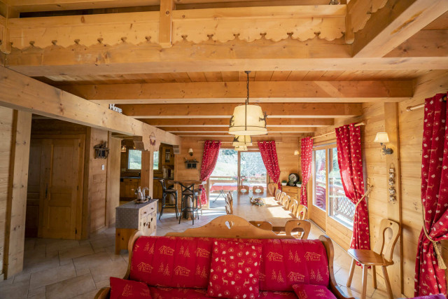 Chalet Le Noisetier, salle à manger, Châtel Les Portes du Soleil