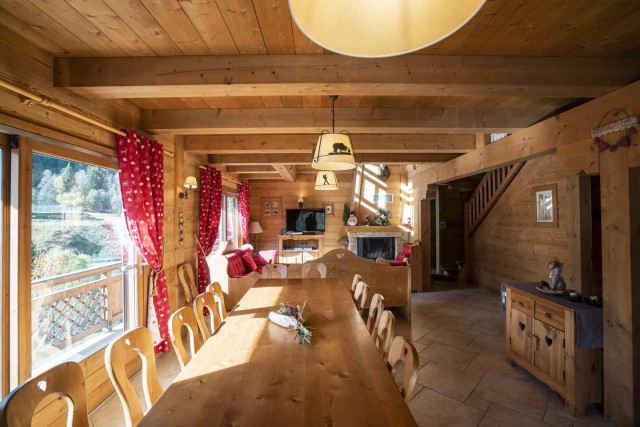 Chalet Le Noisetier Séjour Châtel 74 