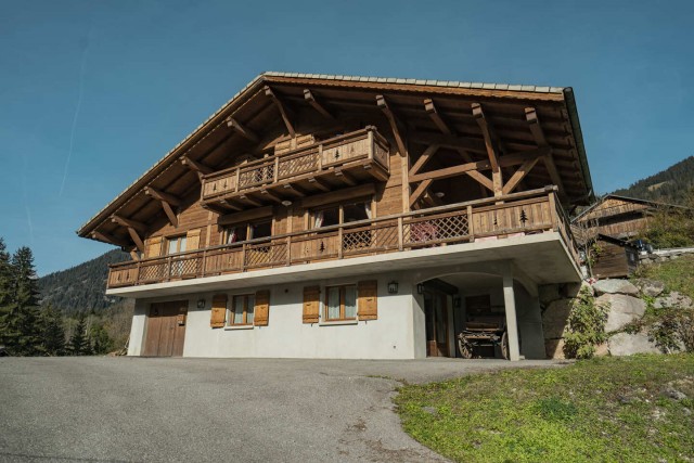 Chalet Le Noisetier Vue extérieure Châtel