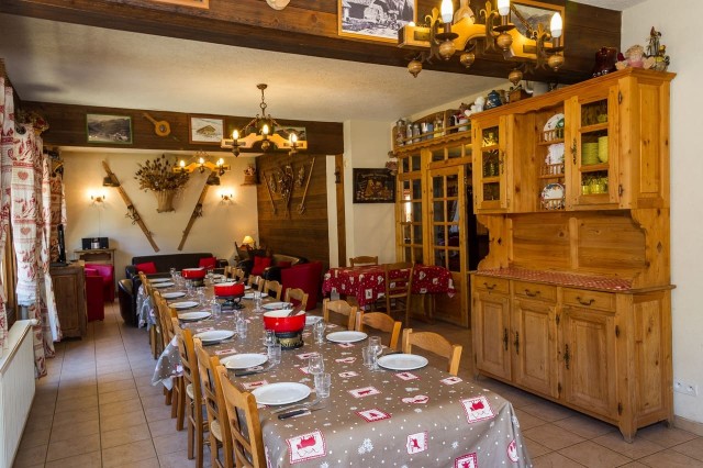 Chalet Le Petit Cornillon Salle à manger Châtel