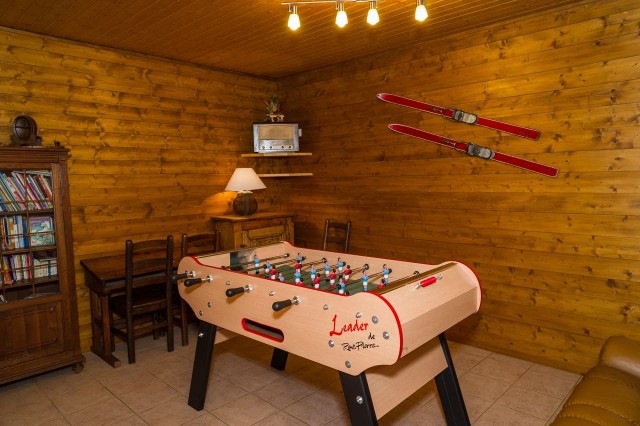 Chalet Le Petit Cornillon Salle de jeux Châtel 