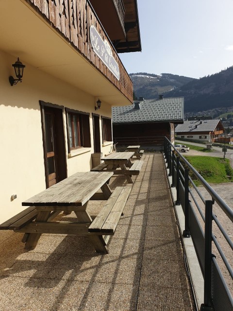 Chalet Le Petit Cornillon Terrace Châtel