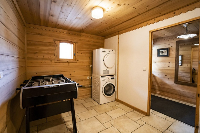 Chalet le Refuge, laundry room, Châtel Les Portes du Soleil