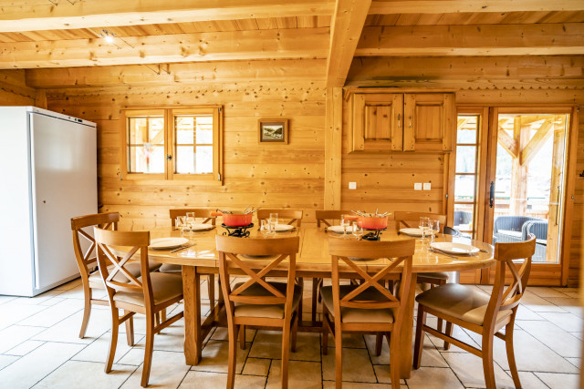 Chalet le Refuge, Dining room, Châtel