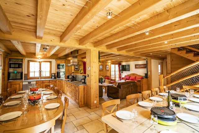 Chalet le Refuge, Living room, Châtel