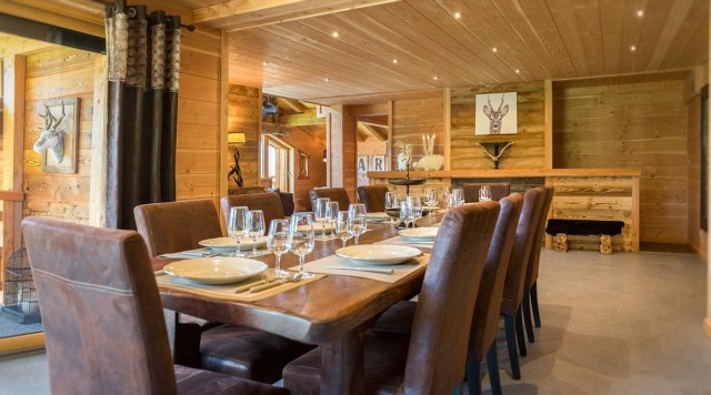 Chalet le Savoyard, 12 personnes, Châtel, Petit Châtel, salle à manger