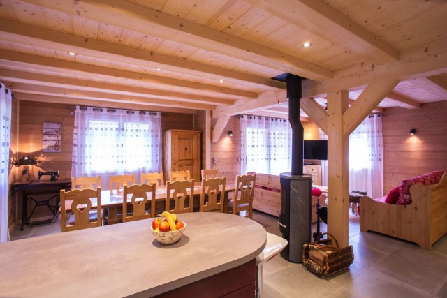 Chalet le Savoyard, Séjour, Châtel Haute Savoie