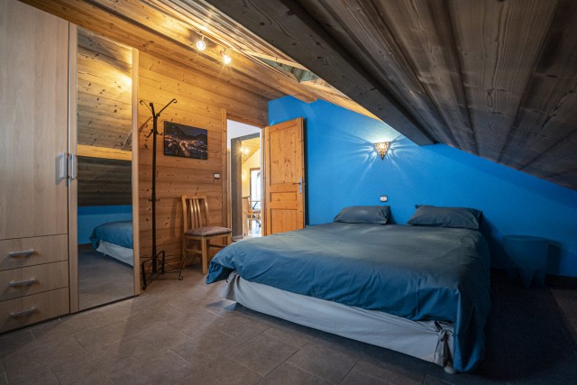 Chalet le Val d'Or, Appt n°2, chambre double, Châtel