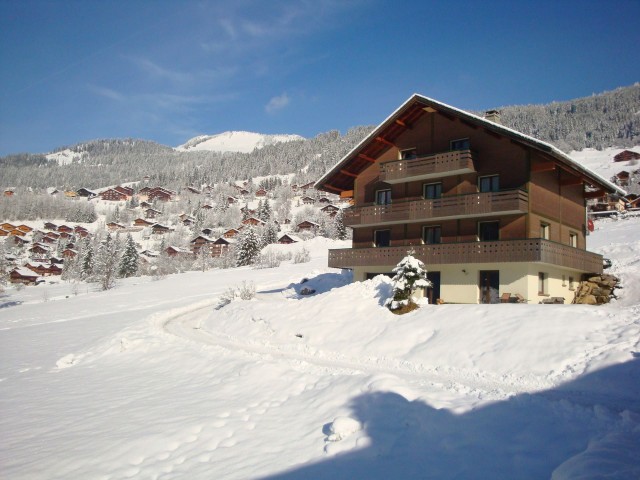 Chalet le Val d'Or en hiver, Châtel