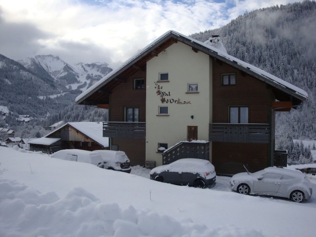 Chalet le Val d'Or en hiver, Châtel Haute Savoie