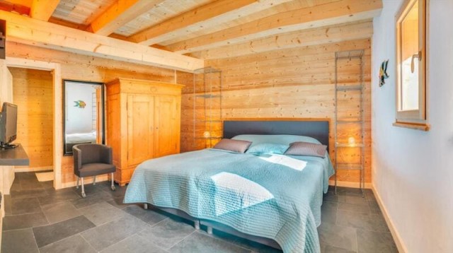 Chalet les 4 Chamois 12 personnes Abondance Richebourg chambre 2 lits simples