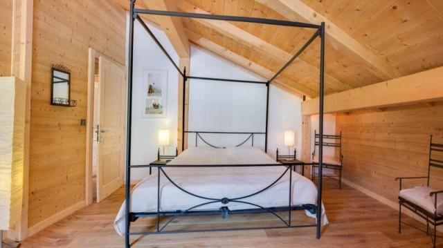 Chalet les 4 Chamois 12 personnes Abondance Richebourg chambre double