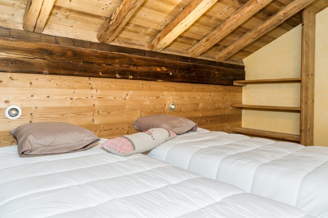 Chalet les Bucherons, Chambre sur la Mezzanine, Châtel Portes du Soleil