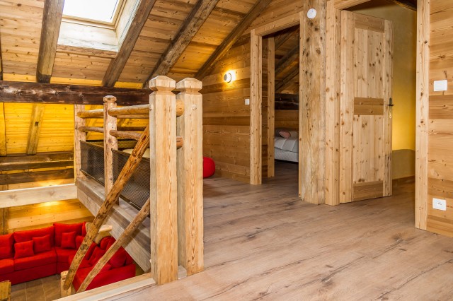 Chalet les Bucherons, Mezzanine, Châtel