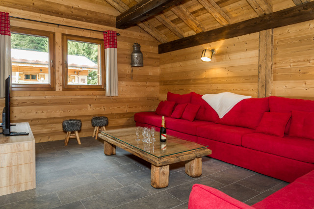 Chalet The Bucherons, Living room, Châtel Chairlift 74