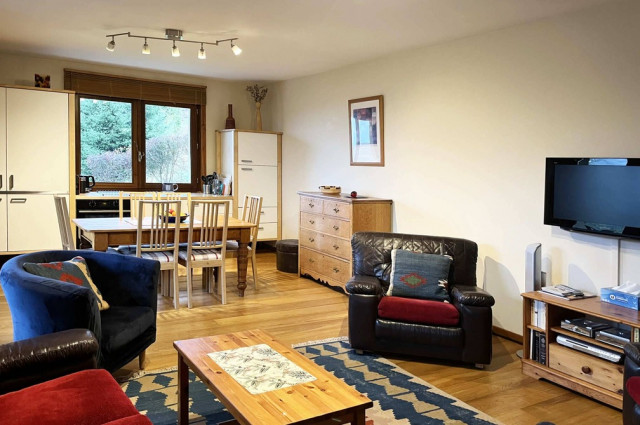 Chalet les Carlines, Bottom, Living room, Chatel, Friends Holiday
