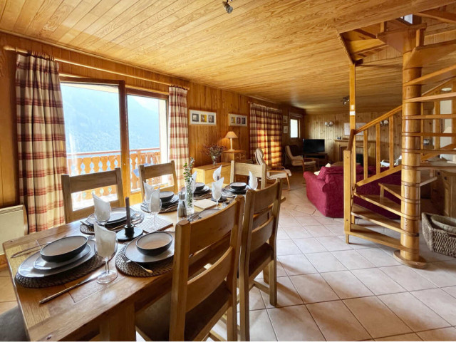 Chalet les Carlines, Top, Dining room, Chatel, Haute Savoie