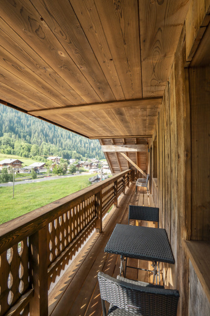Chalet les Cerfs, Apartment 10 people, Balcony, Châtel 74