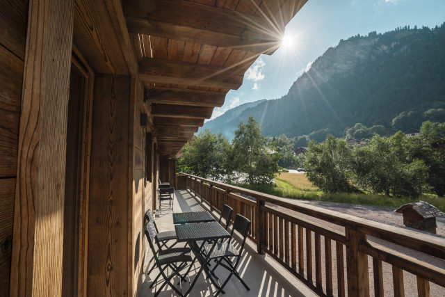 Chalet les Cerfs, Appartement 7 personnes, Balcon, Châtel