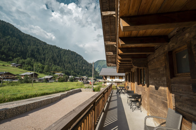 Chalet les Cerfs, Appartement 7 personnes, Balcon, Châtel Linga