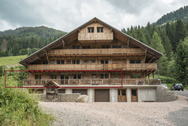 Chalet les Cerfs, Appartement 7 personnes, le chalet, Châtel Linga