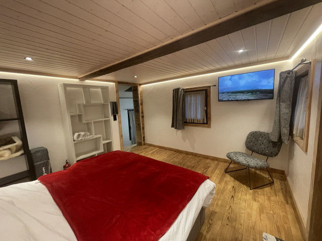 Chalet les cîmes enneigées, 4 personnes, Chambre, Châtel montagne