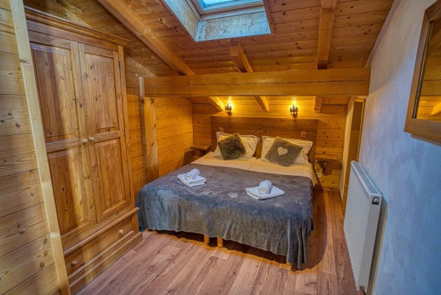 chalet les deux vallées bedroom Châtel