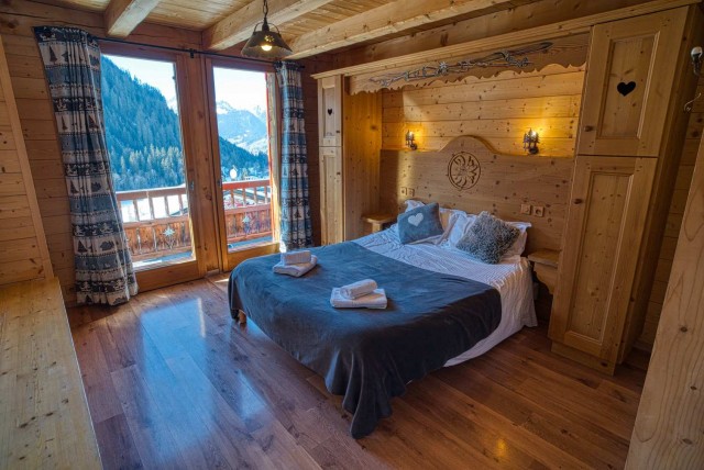 chalet les deux vallées bedroom Châtel ski area